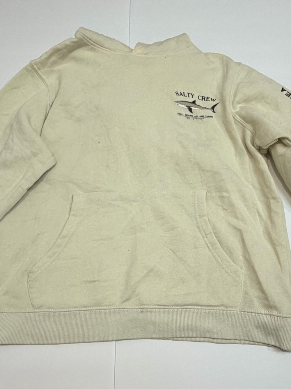 Salty Crew Cream Cozy Fleece-Lined Hoodie